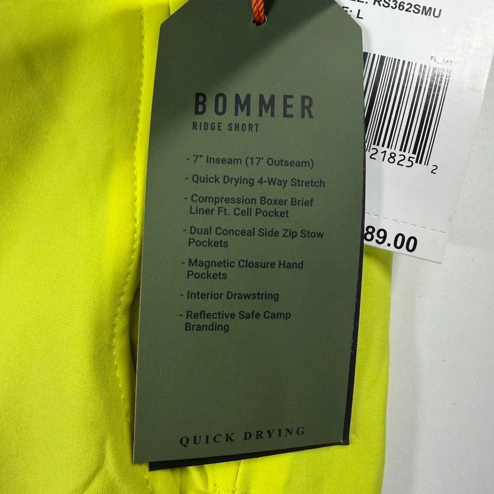 Roark Public Lands Bommer Mens Large Citron Yellow Run Amok 7